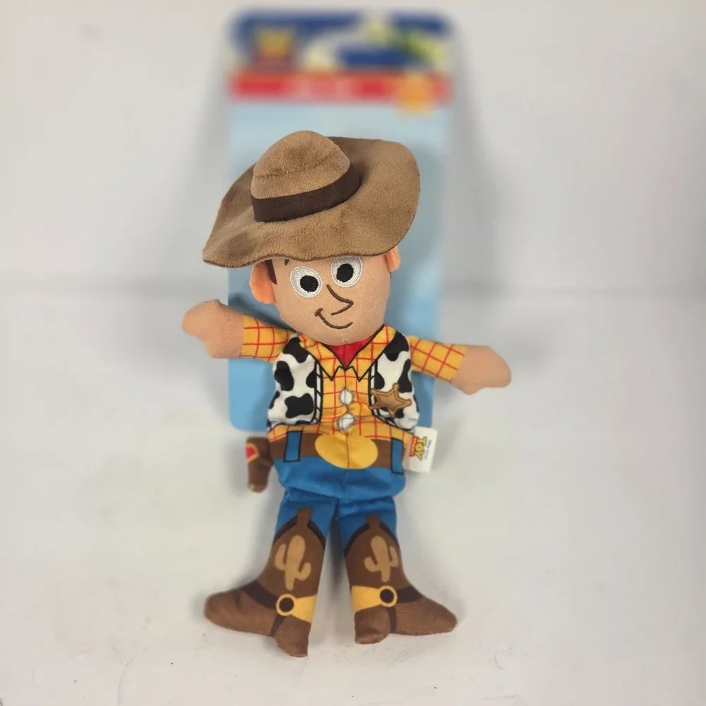 Disney Pixar Toy Story Woody Plush Squeaky Dog Toy 9 Inch Cowboy Pet Toy New